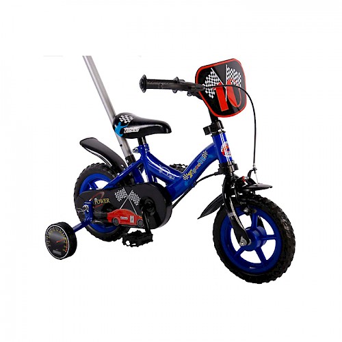 Yipeeh Power Blauw 10 inch jongensfiets